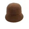 Sombrero de Punto Estilo Coreano con Lazo para Mujer Ala Ancha Hace que la Cara Parezca Más Pequeña Sombrero de Pescador Tejido Cálido y Moderno para Otoño e Invierno Sombrero de Cubo Versátil