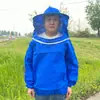 Coleção Completa de Ferramentas de Apicultura, Roupas à Prova de Abelhas, Chapéu de Abelha, Roupa Protetora de Abelha Anti-Mosquito de Peça Única, Malha de Gaze, Respirável Abelha Atacado Colmeia