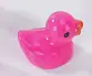 Pato Mini Brillante en la Oscuridad Famoso en Internet Juguete Decoración de Coche de Resina Animal Miniatura Pequeño Adorno Hecho a Mano DIY