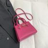 Bolso de Mujer de Diseño Nicho de Estilo Occidental Bolso de Mano Bolso para Mujer Texto Gran Capacidad Simple Hombro Bandolera