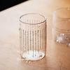 Vaso de agua inglés de vidrio de borosilicato nórdico ins resistente al calor restaurante Hogar desayuno leche jugo taza de café taza de té