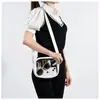 Em Estoque Amazon Mais Vendido Bolsa Transparente Crossbody Removível Atualizada Bolsa de Ombro Portátil Bolsa Transparente Personalizável