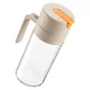 Olla de Aceite de Vidrio Cocina Hogar Anti-Goteo Gran Capacidad Botella de Aceite Salsa de Soja Vinagre Aceite para Condimentos Contenedor Dedicado Lata de Aceite a Prueba de Fugas
