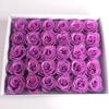 Material de embalaje para ramo de flores, cabeza de rosa de cristal, demonio azul inmortal Ji, material de tela no tejida, rosa dorada, venta al por mayor