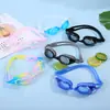 Gafas de buceo HD impermeables antivaho para niños, gafas con revestimiento electrochapado de silicona, gafas planas
