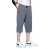 Pantalones Cortos de Verano de Seda Helada para Hombre, Nuevos, Rectos, Sueltos, Casuales, Delgados, para Hombre