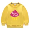 Nuevo suéter infantil transfronterizo otoño e invierno estilo occidental jersey con capucha abrigo de invierno cálido acolchado de terciopelo para niños grandes