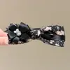 Pinza de plátano voluminizadora grande, pinza vertical, pinza para el pelo de lunares de moda coreana para mujer, accesorio para el pelo de lujo ligero de alta gama