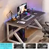 Escritorio de Computadora, Escritorio para Juegos de Escritorio en Casa y Silla, Escritorio Sencillo para Dormitorio, Banco de Trabajo, Escritorio de Estudio, Escritorio de Estudio para Estudiantes, Escritorio de Oficina