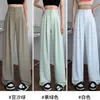 Calça de Terno Cintura Alta Feminina Primavera e Verão Emagrecimento Abdominal Edição Reta Estreita Varrendo o Chão Calças Casuais de Perna Larga Calças Cropped com Caimento