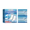 Jue Fish Limpador de Meias Efervescente Limpeza Suave de Manchas Difíceis e Sujeira, Deixando um Aroma Fresco, Comprimidos de Limpeza para Meias