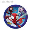 Hombrecito Spiderman Decoración Fiesta de Cumpleaños Suministros para Fiesta de Héroes Bandeja de Papel Toalla de Papel Vaso de Papel Mantel Caja de Dulces Bandera para Jalar