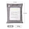 Productos transfronterizos de Amazon bolsa de carbón de bambú desodorante para coche bolsa de carbón 200g bolsa de carbón de bambú para coche con carbón activado logo personalizado