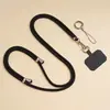 Cordón para teléfono móvil mejorado, halter, bandolera, retráctil, ajustable, anti-pérdida, funda de teléfono universal, duradero, largo