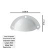 Jingmao Novo Estilo Chinês Decoração de Casa Material de Ferro Armário Antigo Concha de Ferro Retro Acessórios de Maçaneta Semicircular