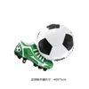 Globos de Papel de Aluminio con Temática de Fútbol, Decoraciones Grandes con Forma de Trofeo, Suministros para Decoración de Fiestas de Eventos con Temática de la Copa del Mundo