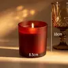 Velas aromáticas personalizadas sin humo para San Valentín, regalos de cumpleaños, vasos de vidrio esmerilado multicolor, fragancia para decoración del hogar
