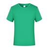 Modal Manga Corta Logotipo Impreso Personalizado Ropa de Actividad Camisa Cultural DIY Uniforme de Clase Cuello Redondo Sublimación Camiseta Especial Mayoreo