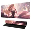 Fornecimento Direto da Fábrica Mouse Pad de Anime para Jogos Tamanho Grande Tapete Resistente a Manchas Tapete para Mesa de Computador Antiderrapante Proteção para o Pulso Teclado Pad
