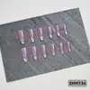 24 PIEZAS Colección de Arte para Uñas Bestseller Transfronterizo Navidad Halloween Flor Uñas Portátiles Ojo de Gato Halloween Piezas de Uñas Portátiles