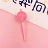 Mini Botella de Vino Simulación Botella Flotante Paleta de Caramelo Taza de Fruta Tiburón Luminoso Agua Mineral Bolsa de Joyería DIY Colgante