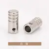 Hebilla de Cuerda para Pantalón de Aleación Electrogalvanizada Hebilla de Campana Metálica Ranurada para Tornillo Cilíndrico Hebilla de Cola de Cuerda Accesorios de Ropa Jinda