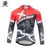 Ropa de Ciclismo de Otoño Xingheng Jersey y Pantalones de Ciclismo para Hombre Nuevos con Estampado y Absorción de Humedad Camiseta Larga de Ciclismo