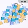 1kg 1cm Cristal DIY Mosaico Ladrilho Mancha Material de Partículas Pequenas Pintura Manual Infantil Pai-Filho