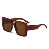 Gafas de sol cuadradas de gran tamaño con protección solar UV, venta al por mayor, para hombres y mujeres, europeas y americanas.