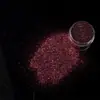 Explosiones transfronterizas polvo de cebolla dorada color mágico láser DIY brillo para uñas lentejuelas polvo de cáñamo dorado flujo fábrica en stock latas de 10g