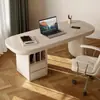 Balcão de Recepção e Negociação para Consulta de Beleza Médica Escritório de Salão de Beleza Mesa de Escritório Uso Doméstico Simples Leve Luxo Mesa de Ardósia Armazenamento Estilo Leve Luxo