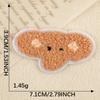 Etiqueta de bordado japonesa e coreana Patch chenille Patch bordado Patch toalha original bordado acessórios de animais Patch de pano