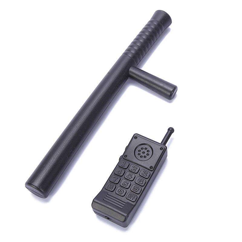 对讲机警棍