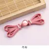 Fivela de Disco Tecida à Mão, Fivela de Borboleta de Jade Estilo Chinês, Botão de Pérola para Cheongsam, Acessórios de Botão Superior Estilo Retrô Dinastia Han