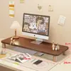 Bandeja para Teclado de Escritorio Base Elevadora de Monitor Soporte para Escritorio de Oficina Estante de Almacenamiento Elevador para Computadora de Escritorio