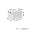 Caja de Plástico de Almacenamiento de Alta Transparencia Caja de Almacenamiento Recta de Arriba a Abajo Caja para Azulejos Caja Extra Grande para Ropa Caja de Almacenamiento Engrosada