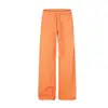 Pantalones Deportivos de Felpa Estilo Perezoso Retro Americano Oso Mágico, Pantalones Deportivos Rectos Simples de Corte Holgado, Pantalones de Pierna Ancha de Color Sólido Versátiles