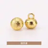 Botões de Casaco Redondos com Bolinhas Estilo Chinês Botões de Metal Estilo Chanel para Roupas Casaco Trench Suéter Tricô