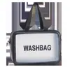 Bolsa organizadora de baño para limpieza de viaje unisex bolsa de aseo bolsa de almacenamiento de maquillaje y artículos de tocador visual fresco
