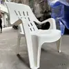 Silla de Plástico Engrosada y Ampliada con Respaldo, Sillón de Siesta, Sillón de Plástico de Respaldo Alto, Silla Reclinable con Reposacabezas, Silla de Playa