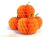 Bolas de Favo de Mel de Papel Atacado Pingente Decorativo de Halloween Enfeites de Festa Bola de Favo de Mel de Abóbora Artesanato de Papel para Exportação