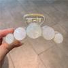 Pinza de Agarre de Ópalo Pinza para el Pelo de la Cabeza para Mujer Disco de Temperamento Pinza Grande para el Pelo Pinza de Tiburón Grande Multi-Amorosa