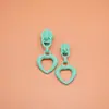 Deslizador de Cierre de Nylon en Stock con Lindo Diseño de Corazón Hueco