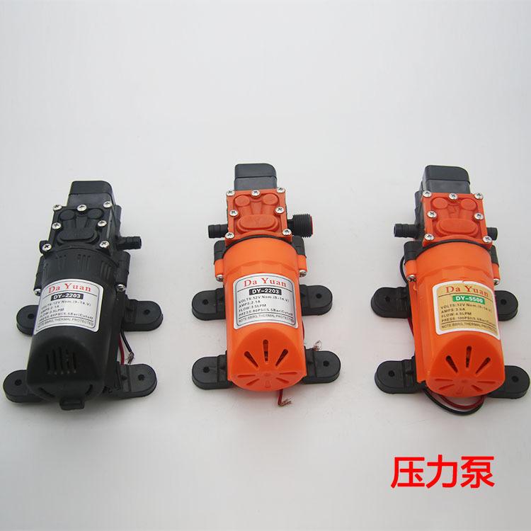 喷雾器水泵12v高压农用大型