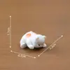 Figuras Lindas de Animales Pequeños Accesorios Decorativos DIY para Casa de Muñecas Coche Oficina Escritorio Adornos Pequeños