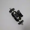 Soporte para Teléfono Gimbal de Doble Cara Multiángulo Pinza Giratoria Pinza Fuerte Pinza para Bicicleta Pinza de Pinza de Cangrejo Sonriente Accesorios para Teléfono