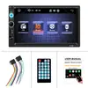 Venta Directa de Fábrica Reproductor Mp5 para Coche de Doble Cabezal de 7 pulgadas Conectividad Carplay por Cable Radio Bluetooth 7010B