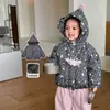 Ropa Infantil Yinke Set de Invierno para Niñas Chaqueta de Algodón Gruesa Estilosa Pantalones Ropa Interior de Capa Base Ropa para Bebé Clase A