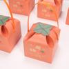 Wanshixing Caja de Regalo para Empaque de Galletas de Año Nuevo Souvenir Turrón Copo de Nieve Caja de Pastelería Caja de Dulces de Barco de Arroz Glutinoso Venta Directa