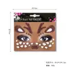 Fiesta de Carnaval Festival de Halloween Disfraz de Mascarada Pegatinas Faciales Pegatinas de Maquillaje de Animales para Niños